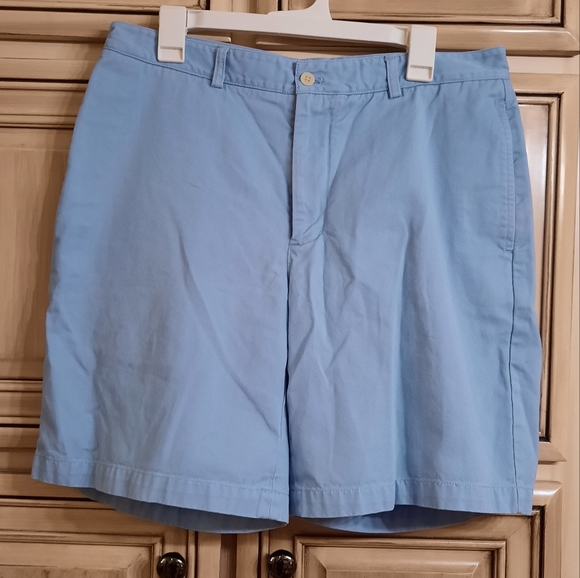 Vineyard Vines Light Blue‎ Flat Front Shorts - Size 34! - Picture 1 of 4